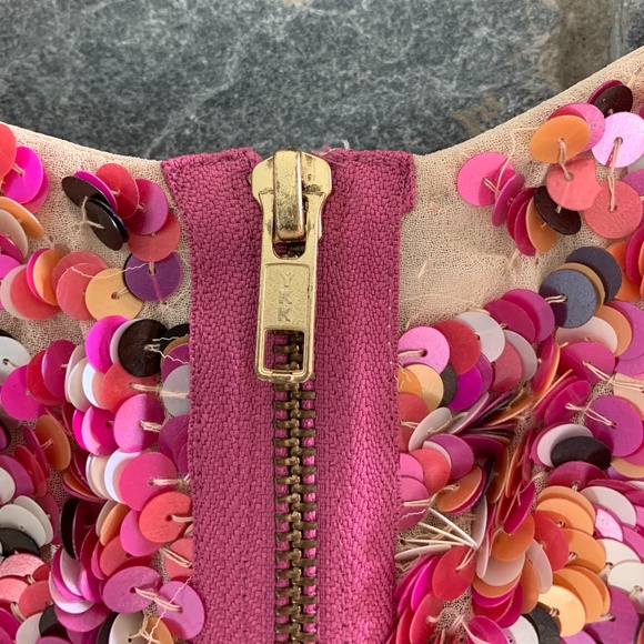 Collab - Dress Up by TopShop Sequin Mini-Dress - Picture 5 of 8